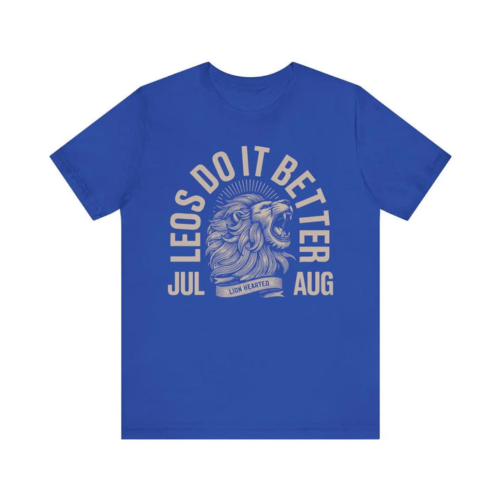Leos Do It Better Crew Neck Short Sleeve Cotton T-Shirt