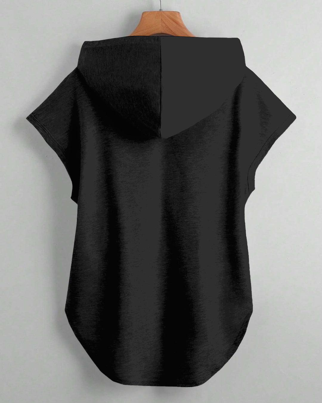 Gold Line Black Girl Drawstring Hooded Tee