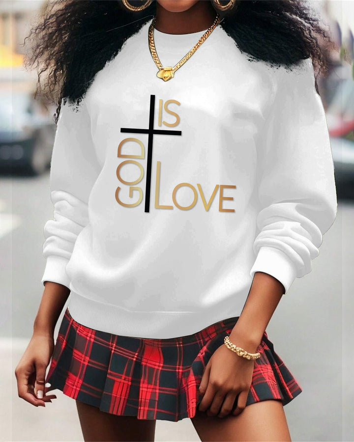 God Is Love Crewneck Sweatshirt