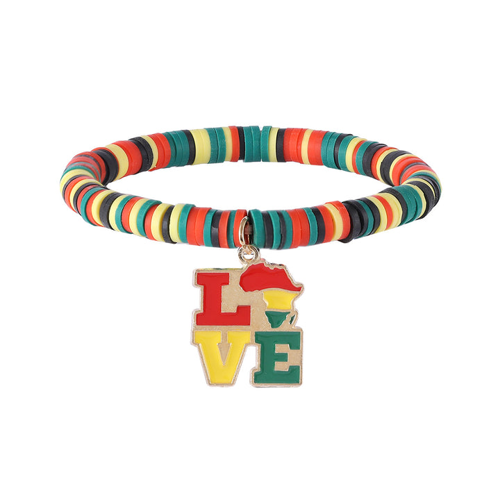 Juneteenth Simple Elastic Adjustable Bracelet