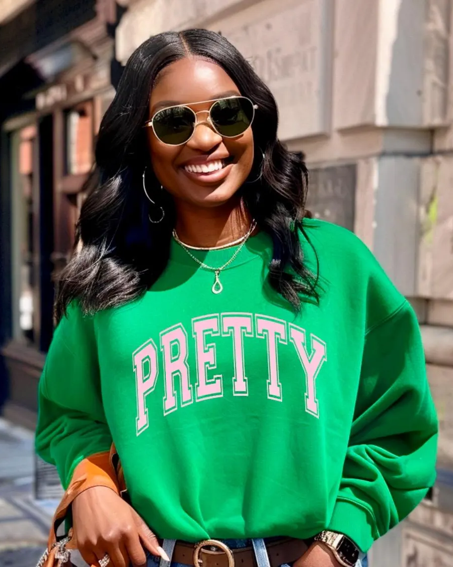 PRETTY Girl Crewneck Sweatshirt