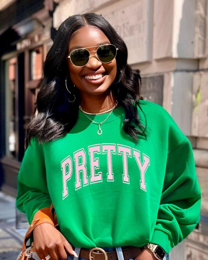 PRETTY Girl Crewneck Sweatshirt