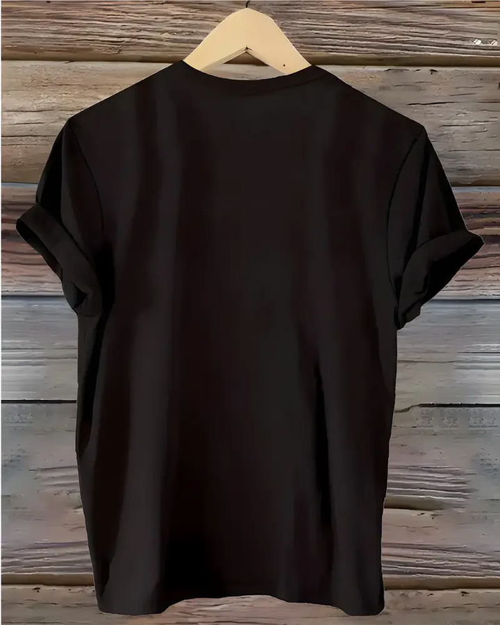 Halloween Don’t Worry It's Not My Blood Cotton Crew Neck Short Sleeve Tshirt