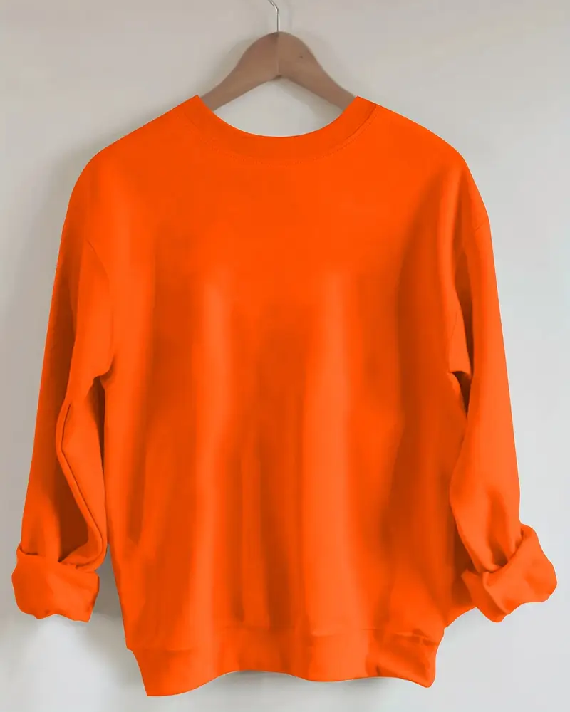 Thanksgiving Gift Crewneck Long Sleeve Sweatshirt