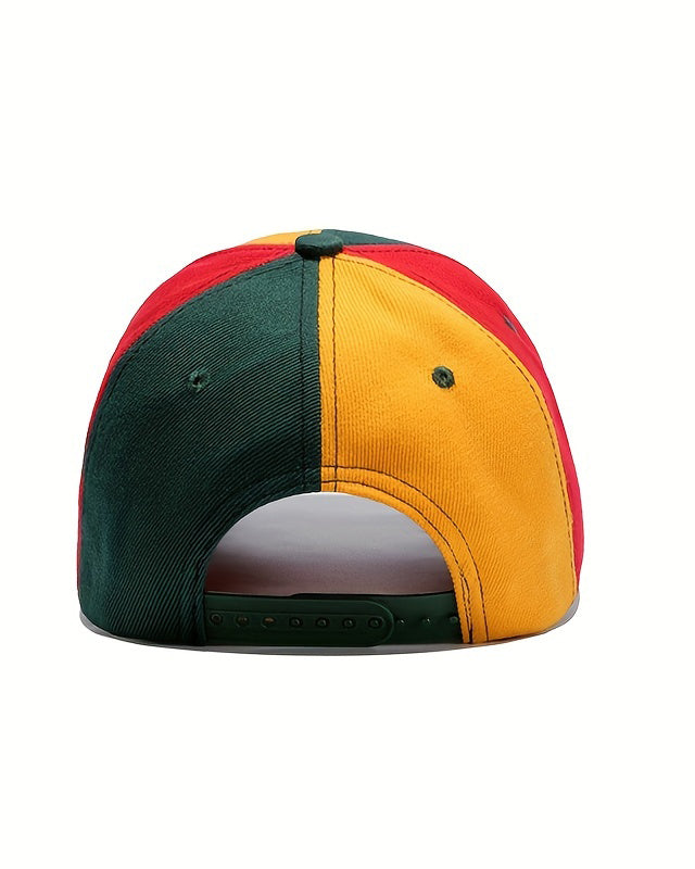 Reggae-colored Versatile Baseball Cap