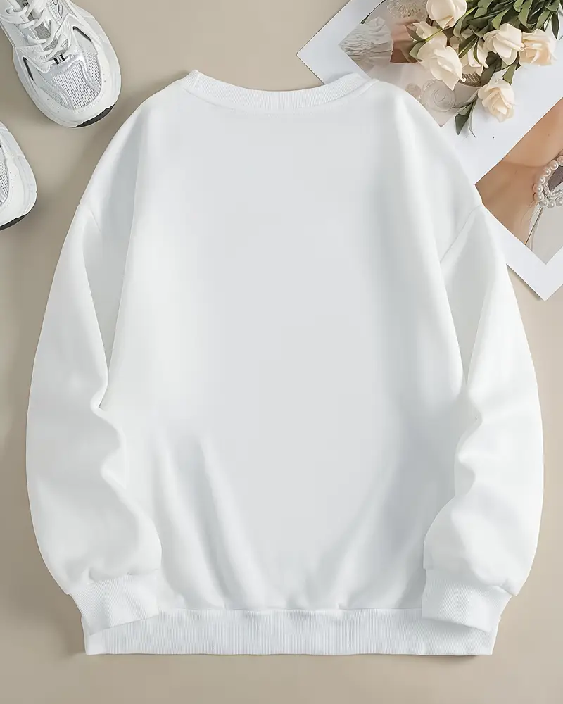 Happy Halloween Mama Horror Crewneck Long Sleeve Sweatshirt