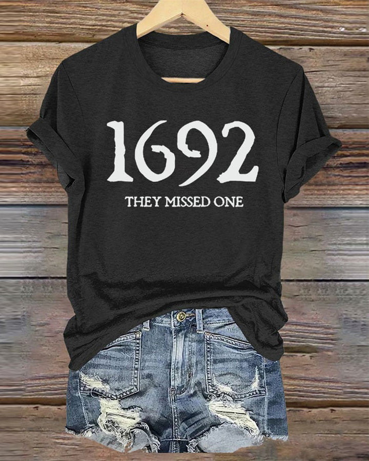 1692 They Missed One Halloween T-Shirt