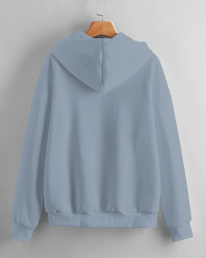 Great Mom Illustration Long-sleeved Hoodie