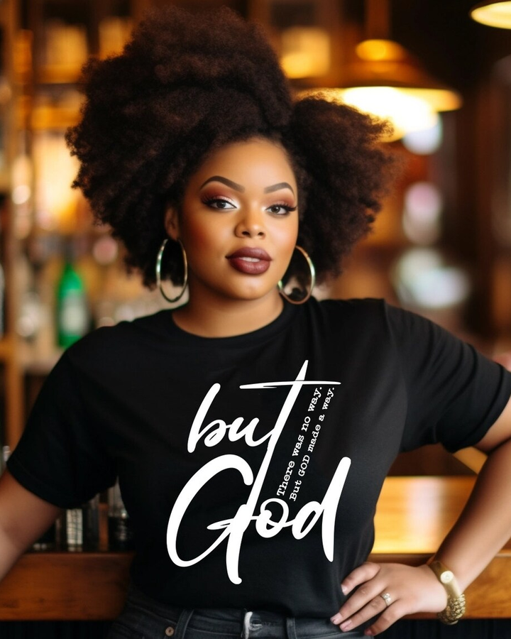 God Made A Way 100% Cotton Crew Neck Short Sleeve Tshirt