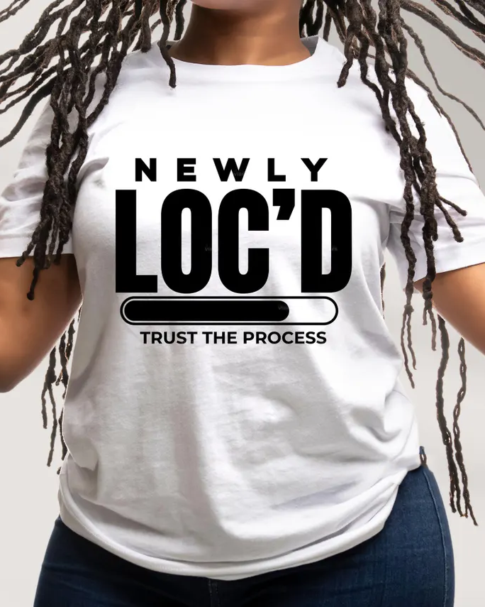 100% Cotton Newly LOC'D Crew Neck Short Sleeve Tshirt