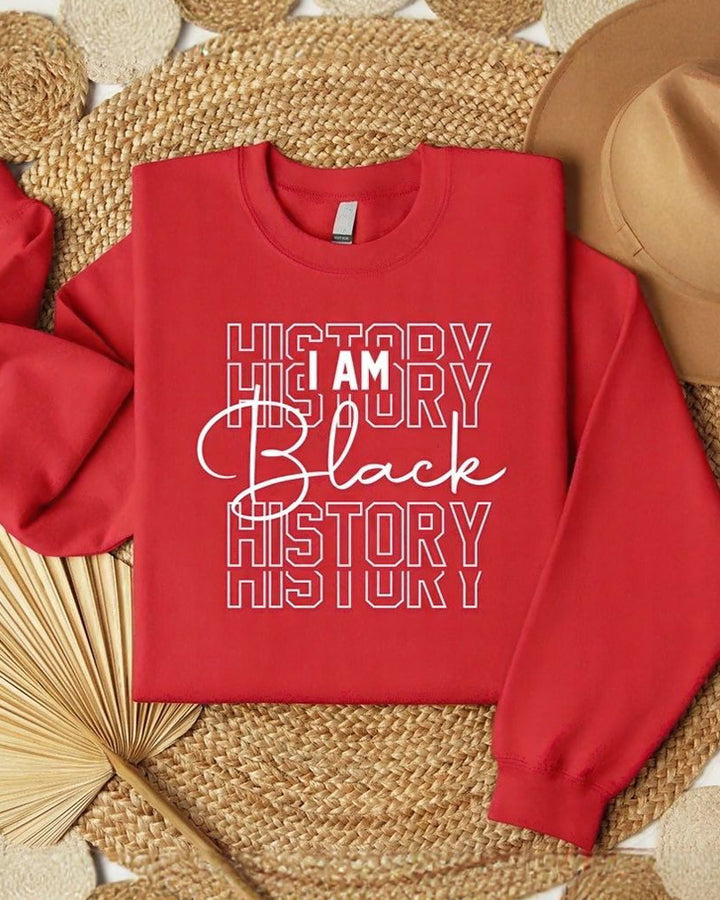 I Am Black History Crewneck Sweatshirt