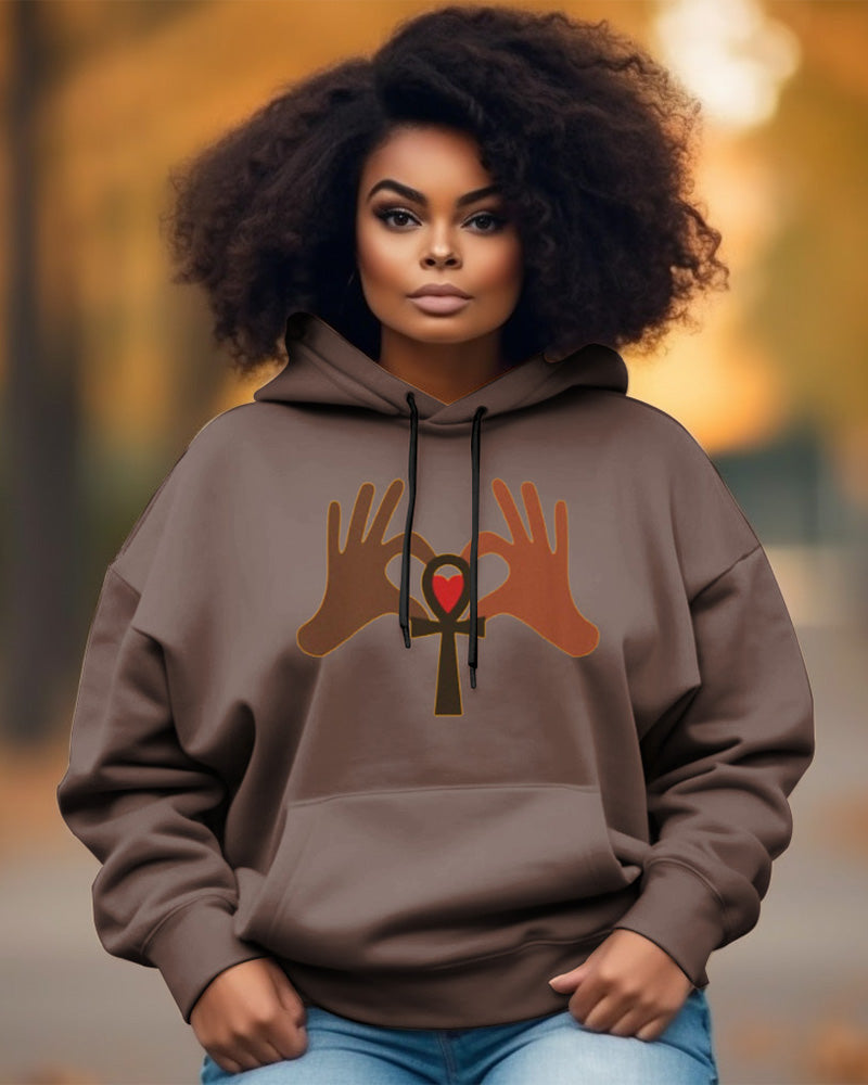 Ankh Love Long-sleeved Hoodie