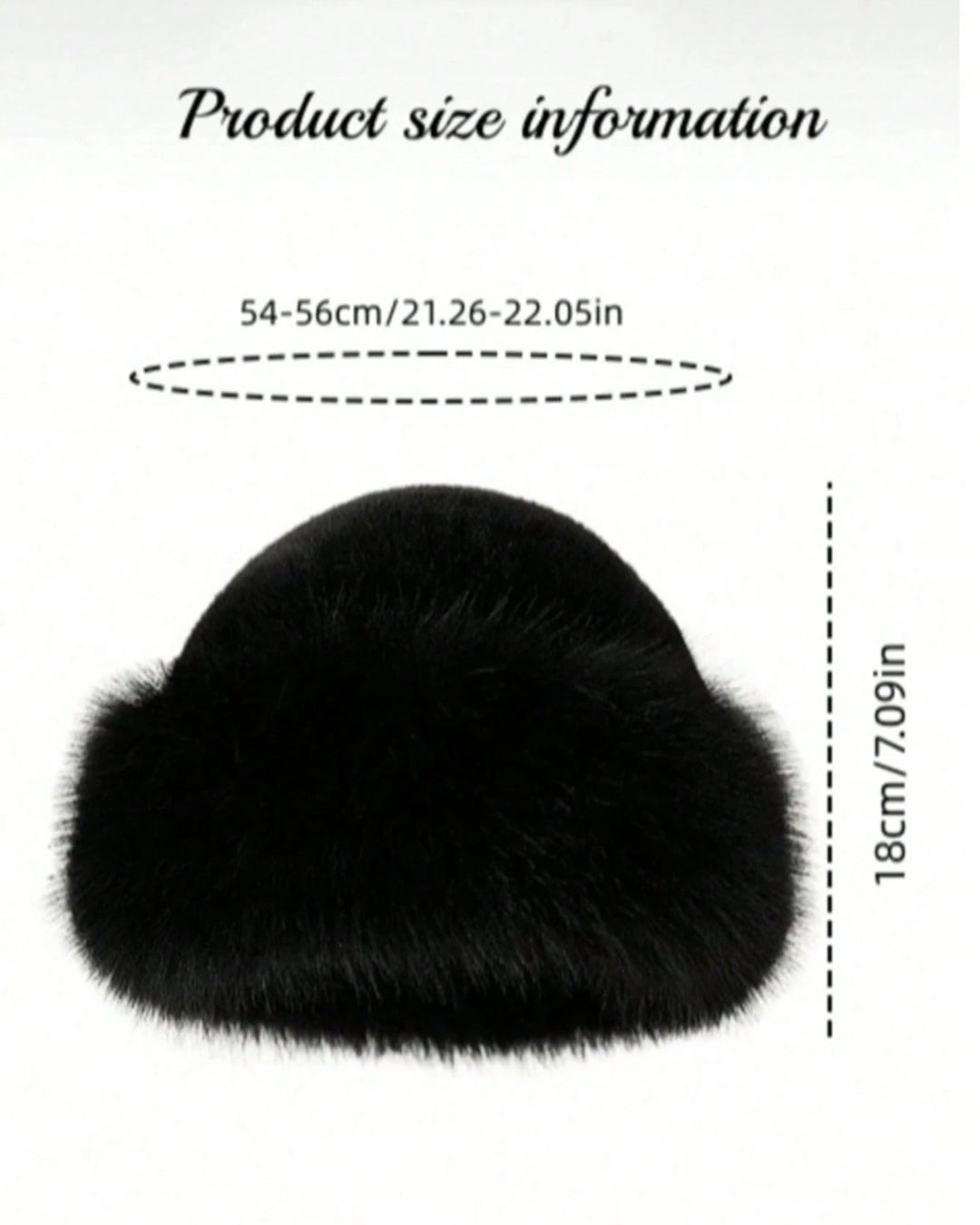 2pcs Outdoor Casual Outfit - Neck Warmer And Mongolian Style Hat