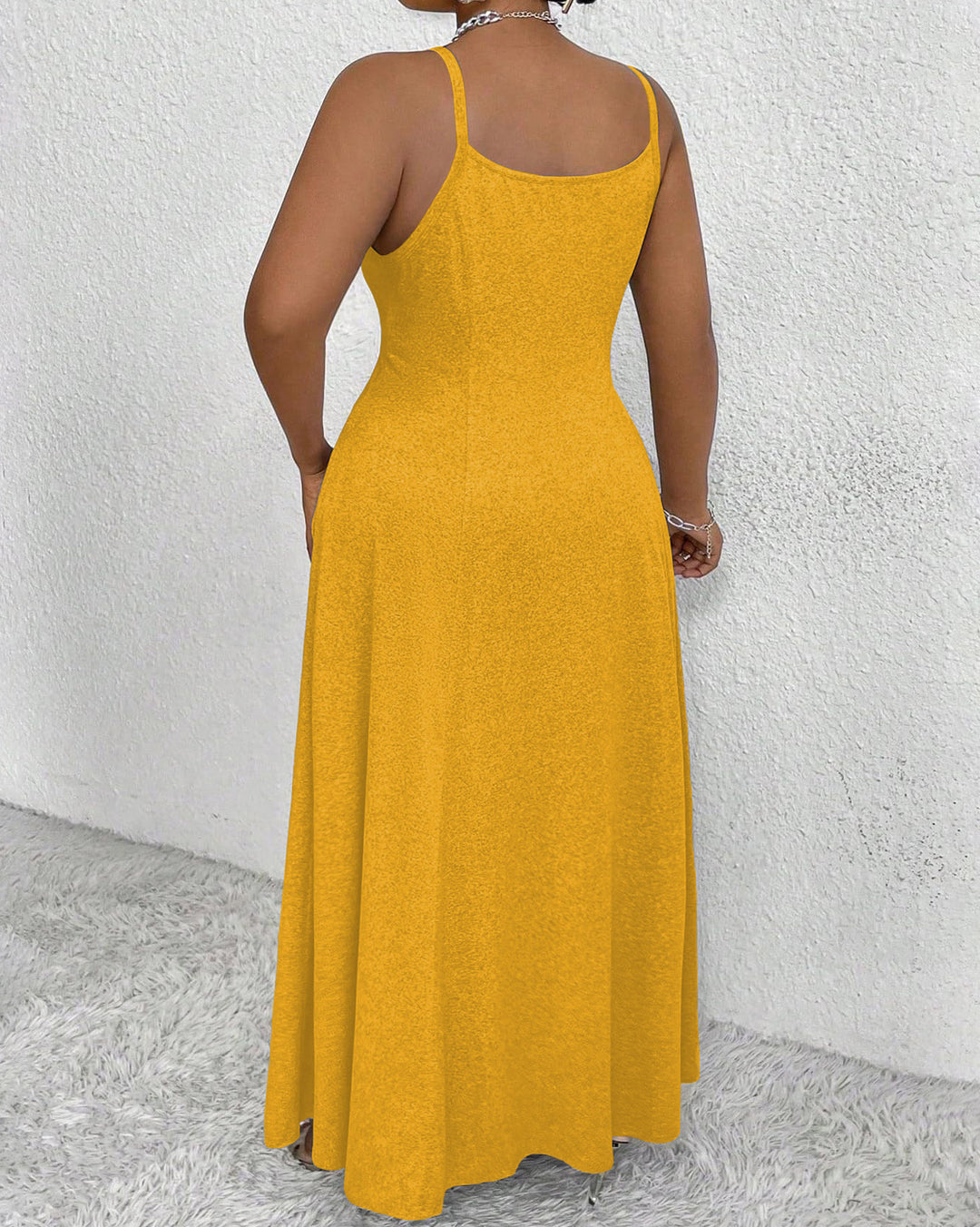 Juneteenth Graffiti Print Suspenders Maxi Dress