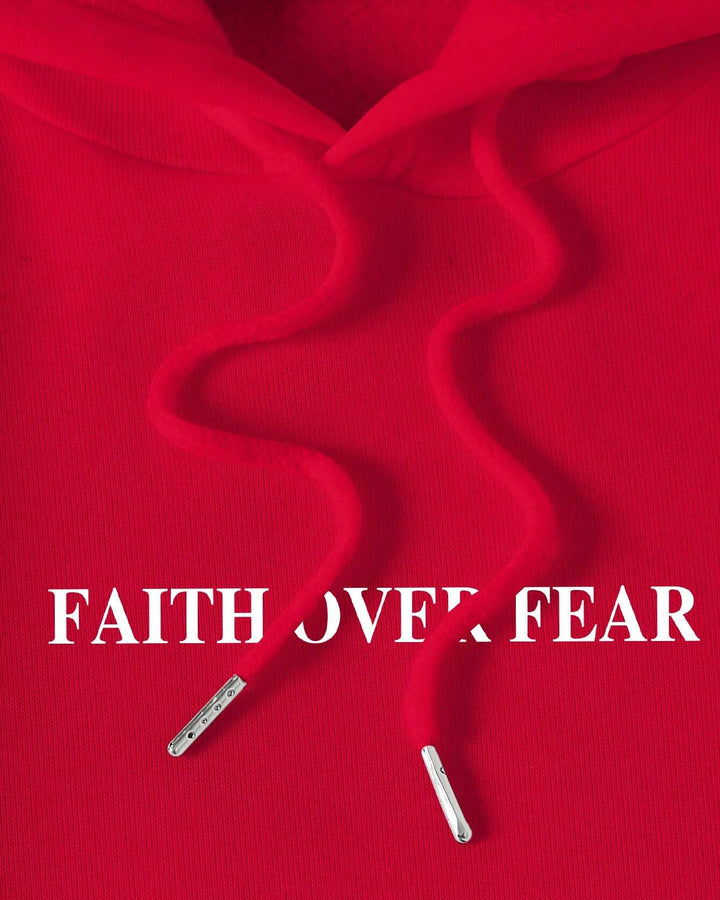 Faith Over Fear Long Sleeve Hoodies