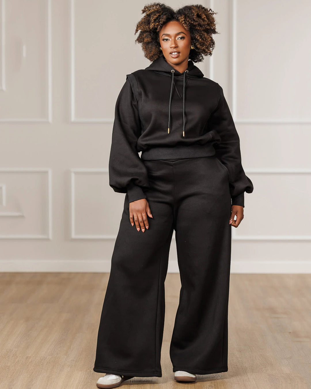 Solid Color Sweat Set