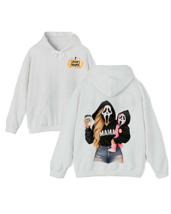 Black Spooky MaMa Hoodie