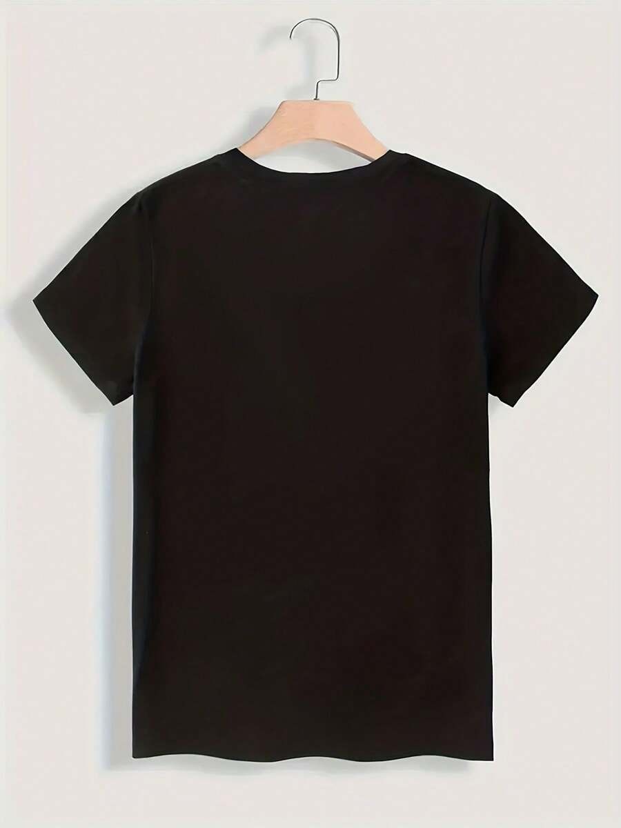 Women's Pumpkin Print Casual T-Shirt