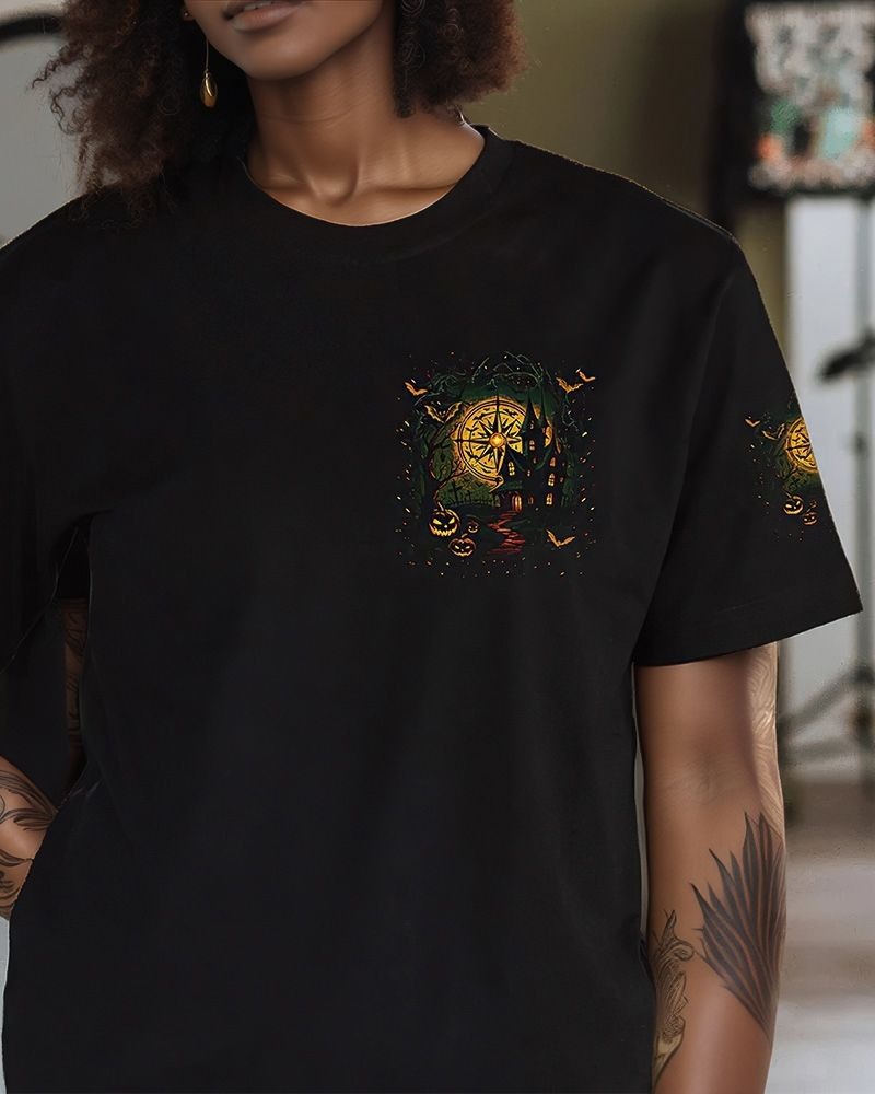 Not All Who Wander Are Lost Halloween All Over Print T-Shirt
