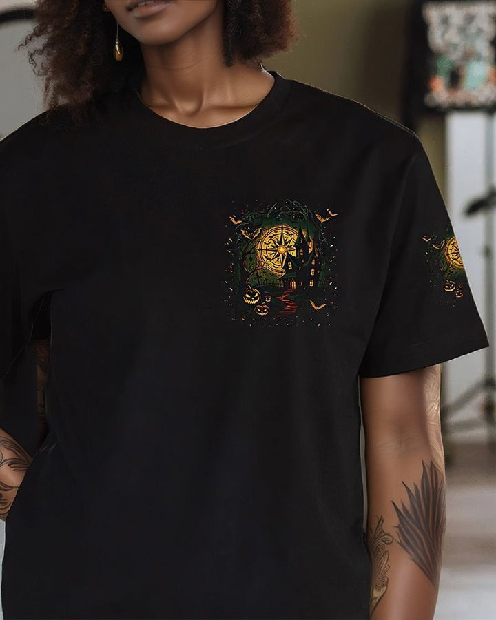Not All Who Wander Are Lost Halloween All Over Print T-Shirt
