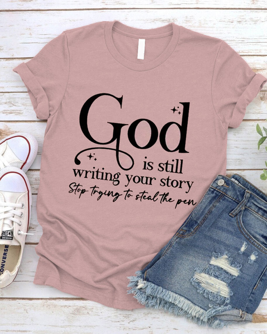 Christian God 100% Cotton Crew Neck Short Sleeve Tshirt