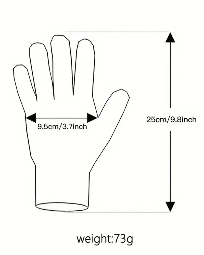Warm Gloves Thickened Hair Cold-proof Outdoor Windproof Heat Storage Touch Screen Gloves