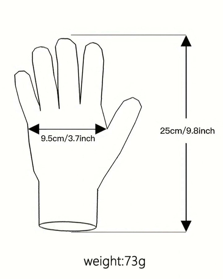 Warm Gloves Thickened Hair Cold-proof Outdoor Windproof Heat Storage Touch Screen Gloves