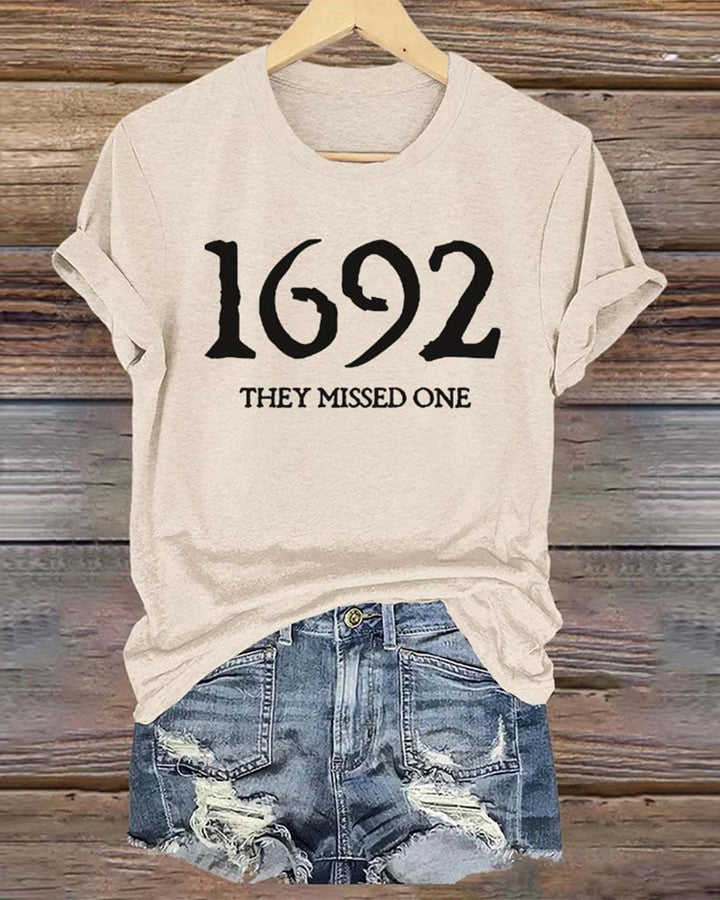 1692 They Missed One Halloween T-Shirt