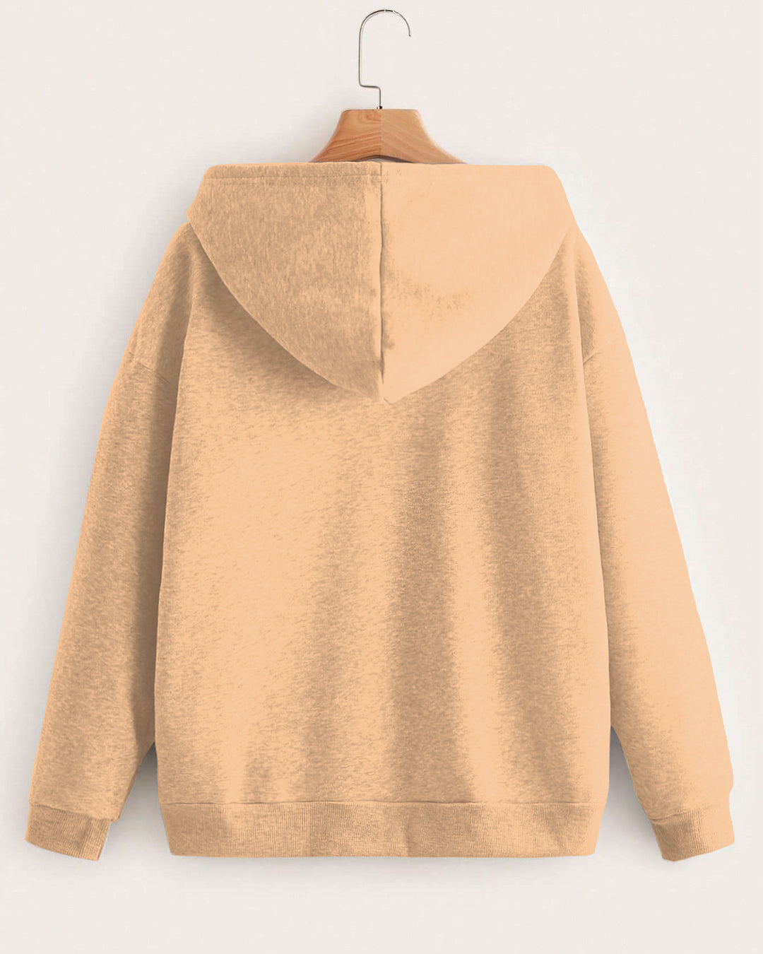 Curly Hair Confident Girl Long-sleeved Hoodie