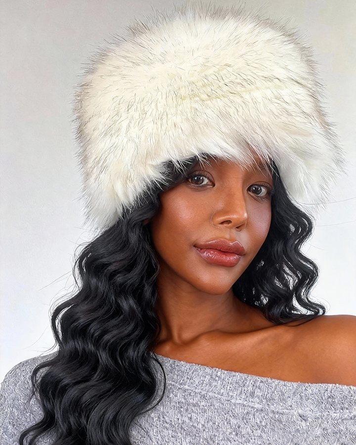 Fuzzy Plush Thickened Winter Beanie Warm For Autumn Winter
