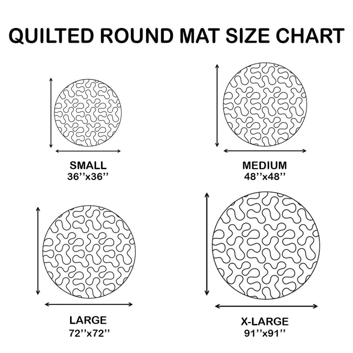 Jolly Workshop Quilted Round Mat GFTOTP15264