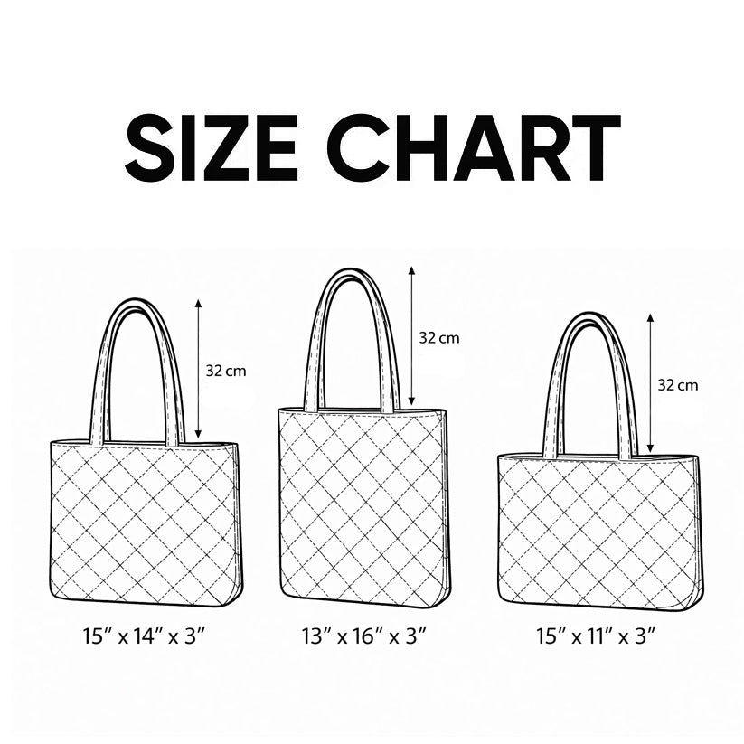 African silhouettes Quilted Tote Bag GFTOYC1069