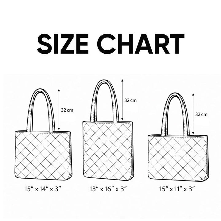 African silhouettes Quilted Tote Bag GFTOYC1069